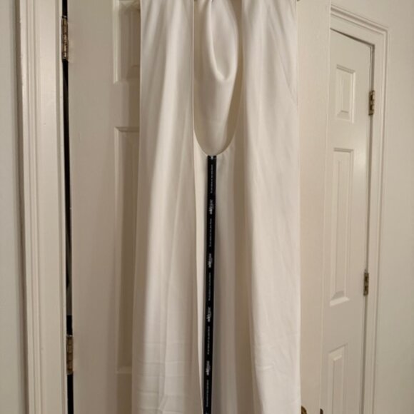 Odd Muse Drape Maxi Dress White - S - Picture 5 of 5
